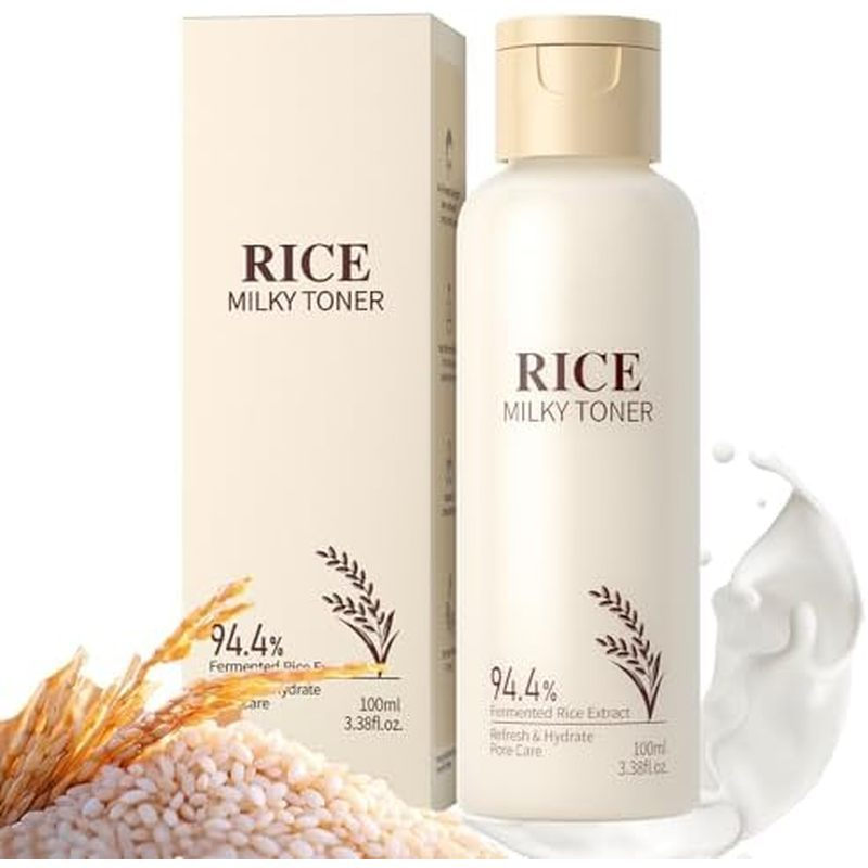 Mực gạo sữa cho mặt, mực gạo Mực dưỡng ẩm sâu mặt Hàn Quốc với chiết xuất cám Oryza Sativa Glow Glas