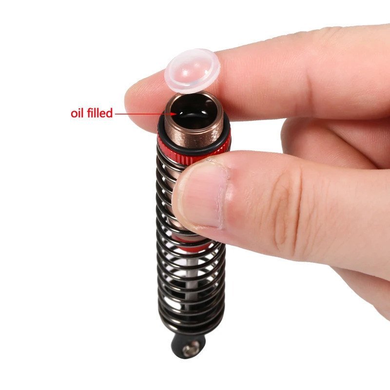 4 52mm-120mm Dầu Đầy Sốc Cho 1 / 10 RC Monster Trucks Buggy Truggy On Road Touring Drift Cars LC Rac