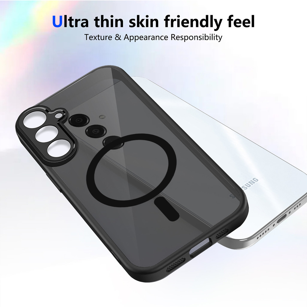 Ốp Sạc Không Dây Từ Tính Cho Samsung Galaxy A57 Ốp điện thoại Mờ Chống Sốc Coque