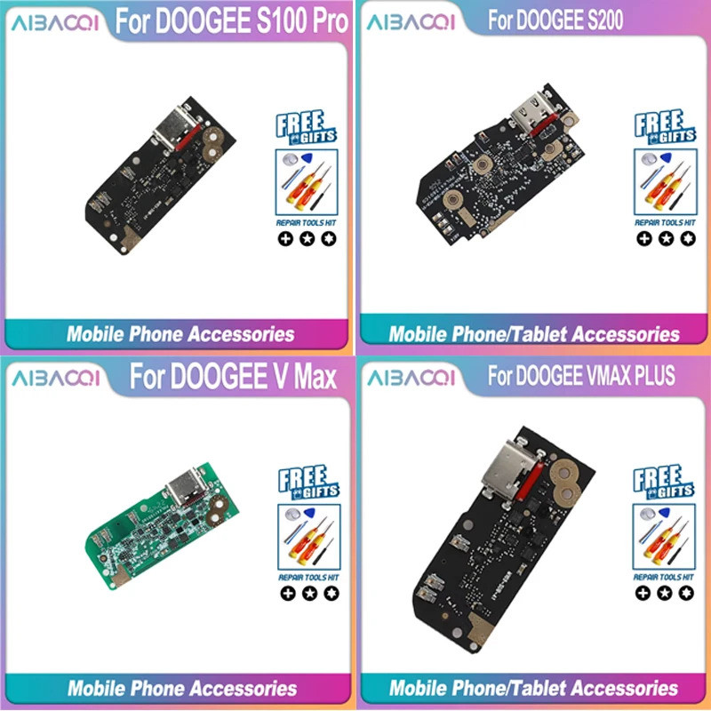 AiBaoQi Bảng Sạc Usb Mới Cho Doogee X97 Pro X98 Pro T30 ULTRA T30 MAX S100 Pro S200 / S200X / S200Pl