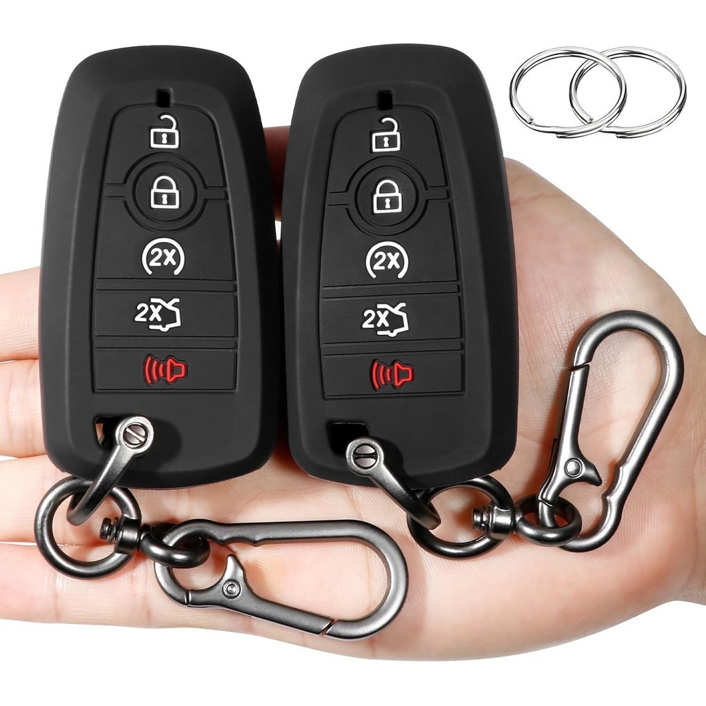 2 Chìa Khóa Fob Dành Cho 2017-2025 Ford F150-F750 Explorer Mustang Escape Expedition Edge Bronco Mav