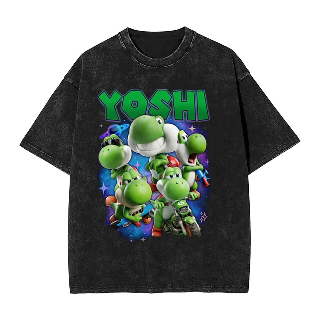 Áo thun nam Bowser Jr., 100% cotton hạng nặng