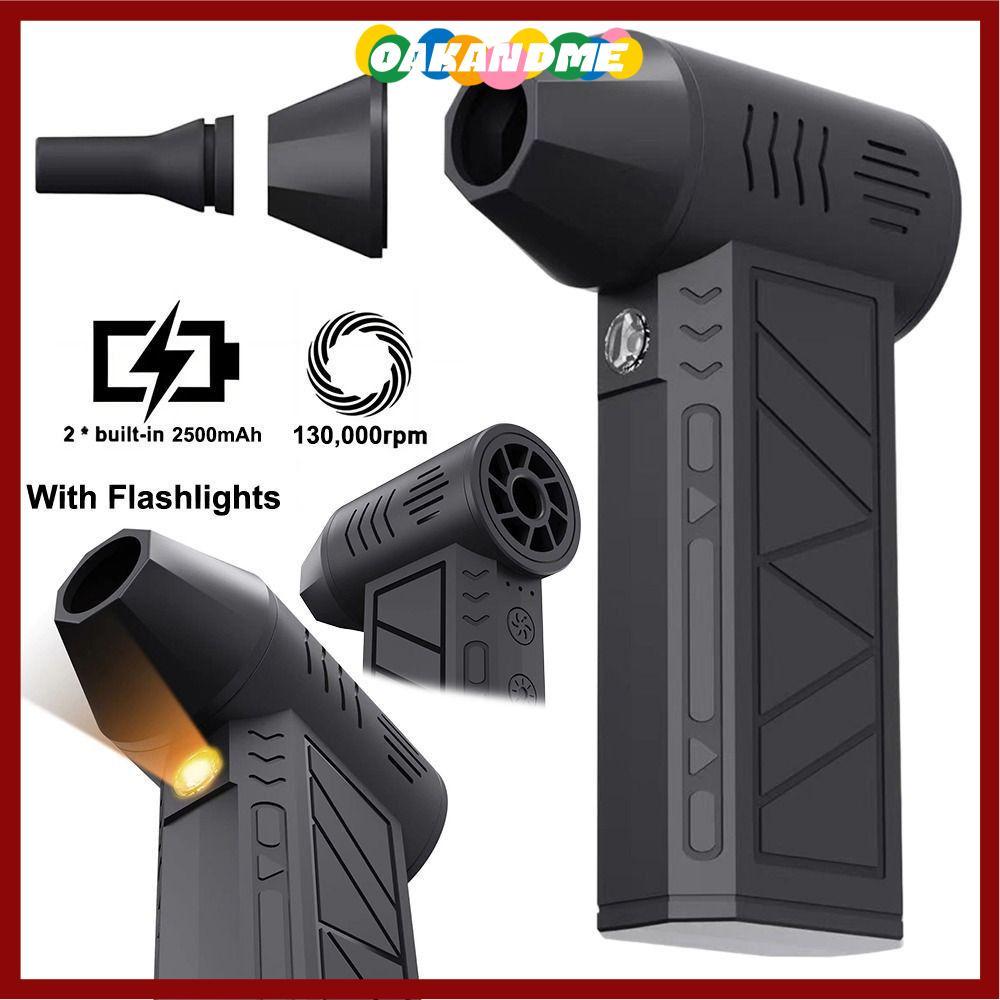 [Giao hàng từ Việt Nam] OAKANDME 130000RPM Turbofan, Có Đèn Pin Tốc Độ Gió 35m / s Quạt Phản Lực Côn