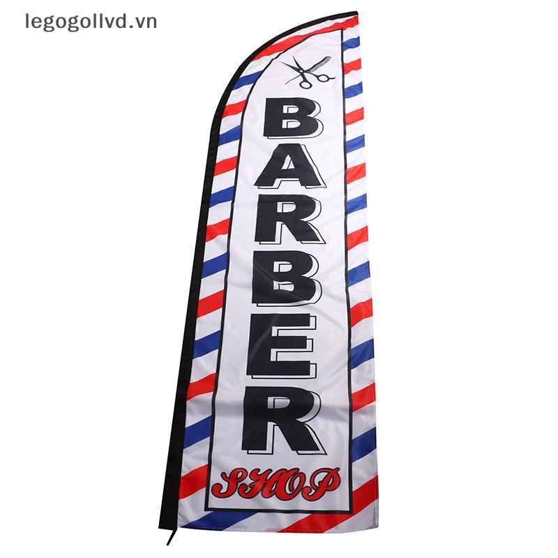 LE Barber Shop Feather Flag Single-Side Barber Shop Feather Flag Banner Tay Cờ Trang Trí Cờ Size Lớn