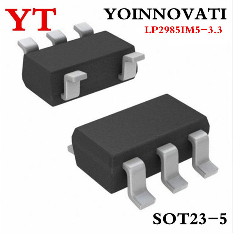 100 Cái / lốc LP2985IM5-3.3 / NOPB LP2985IM5-3.3 LP2985IM5 LP2985 2985 SOT23-5 IC Chất Lượng Tốt Nhấ