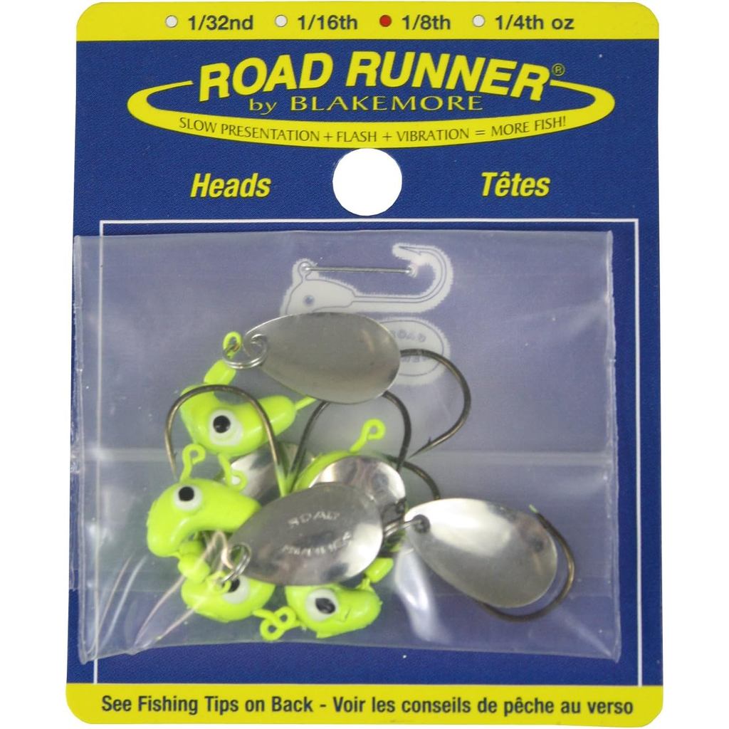 Móc đầu số lượng lớn Road Runner (Chartreuse, 1 / 8-Ounce)