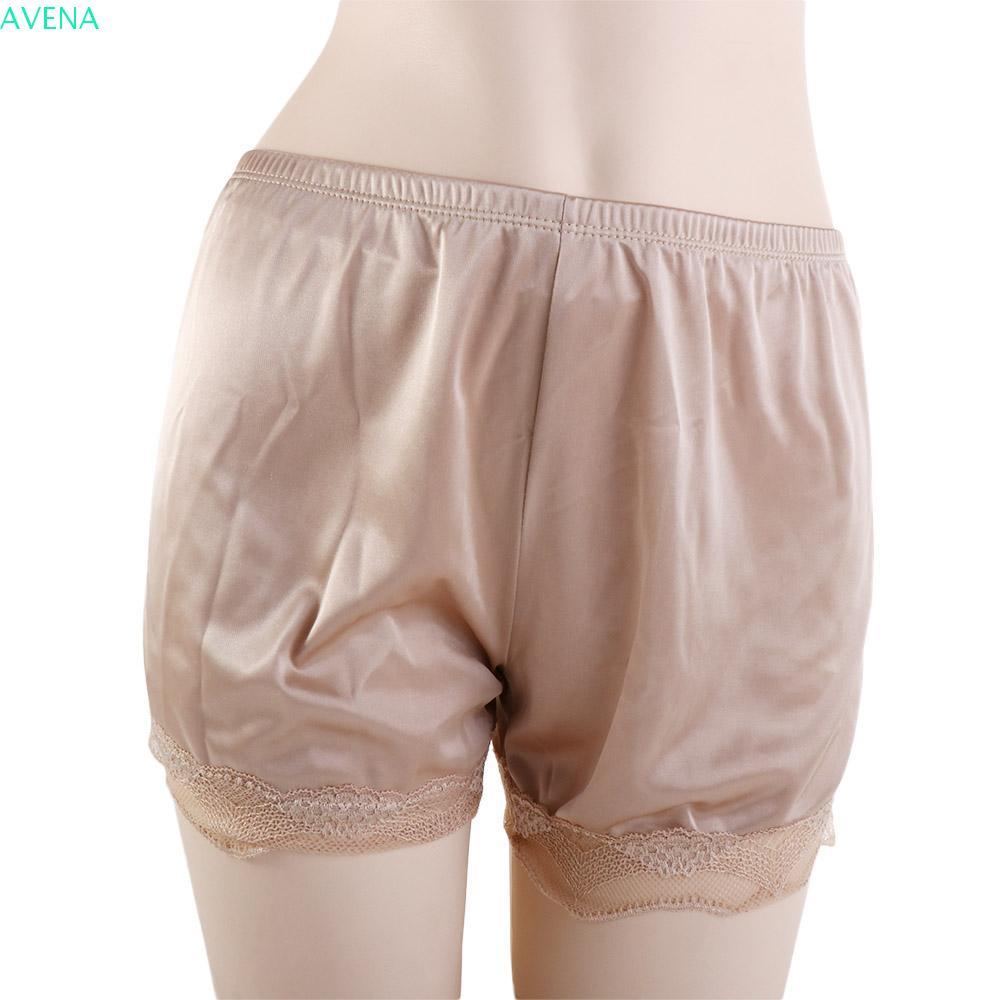 AVENA Quần Short Ngủ Ren Satin Nữ - Thoáng Mát & An Toàn