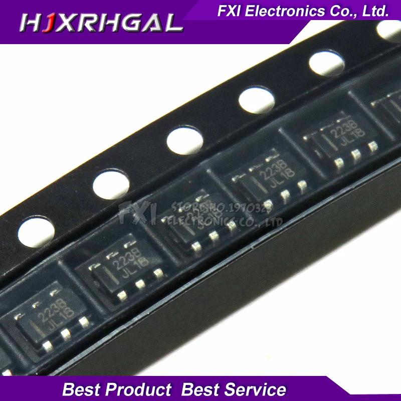 10 CÁI TTP223-BA6 TTP223 SOT23-6 SOT Mới nguyên bản