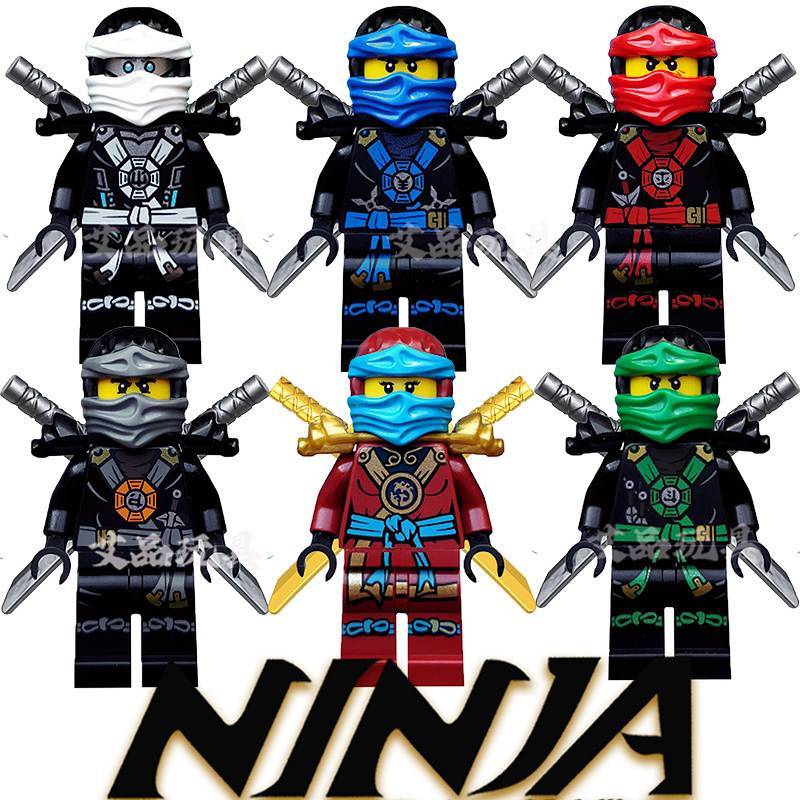 Season 5th Ninjago Building Blocks Doll Toy Assembled Overlord 8 VVPX