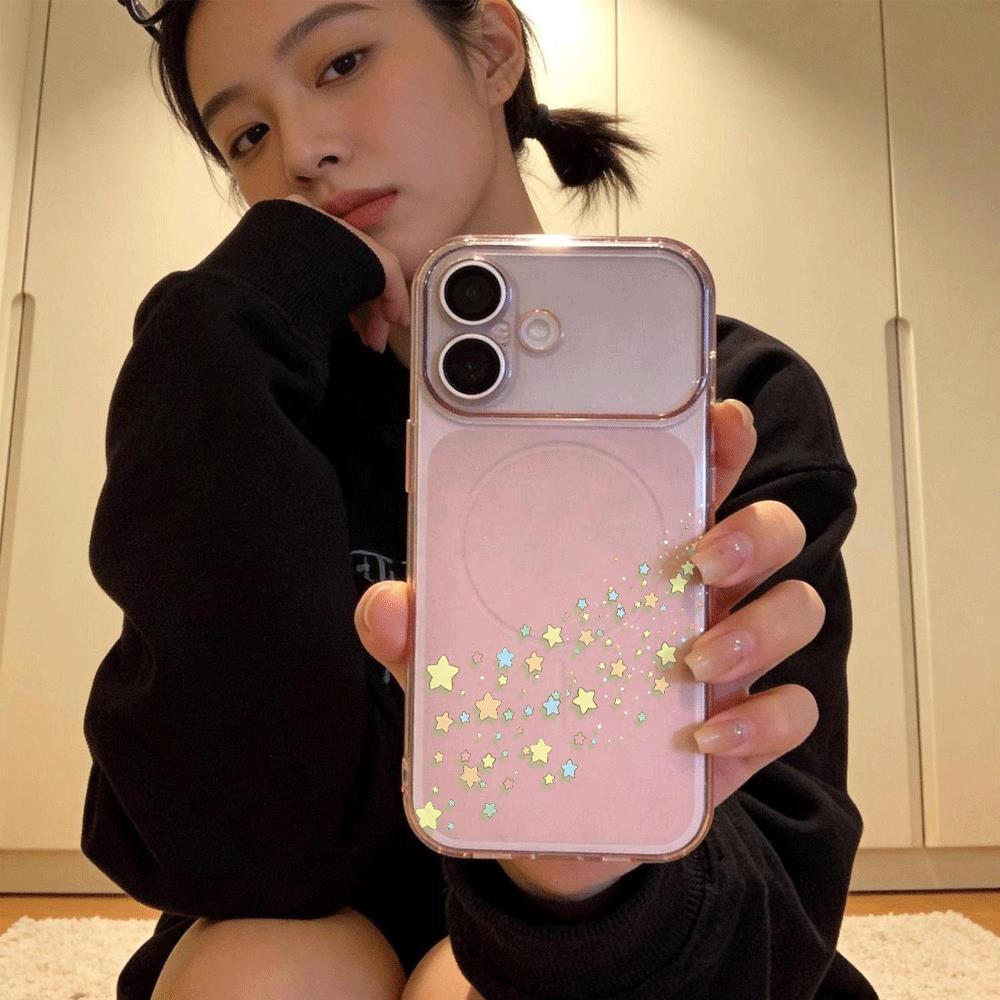 Mô hình Twill đá màu Đối với iPhone 17/16 đơn màuản 15pro trường hợp điện thoại