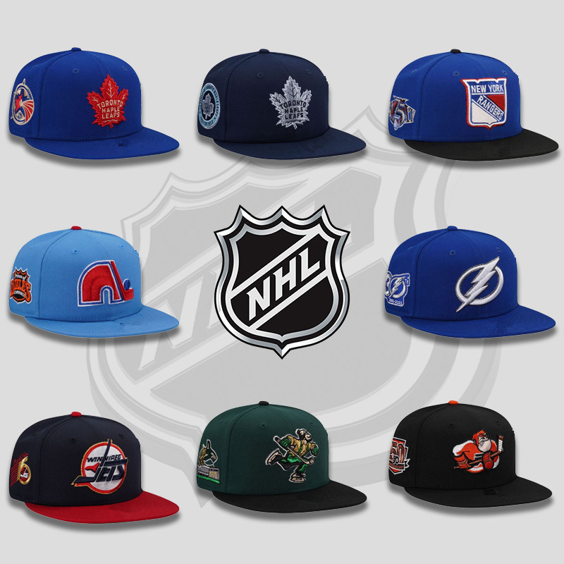 Mũsnapback NHL Maple Leafs Rangers dành cho nam