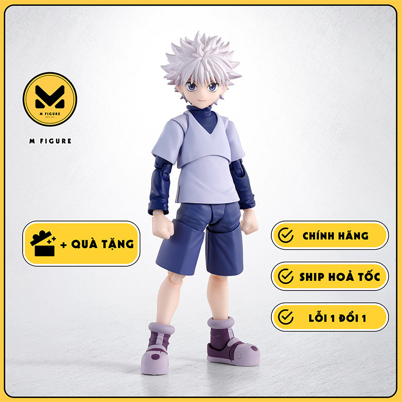 MÔ HÌNH Killua Zoldyck - Hunter × Hunter - S.H.Figuarts (Bandai Spirits) FIGURE CHÍNH HÃNG