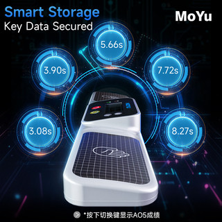 Moyu Timer V2 Magic Cube Timers Mat Professtional Moyu Speed Cube Timer for Educational Competition Speed Cup