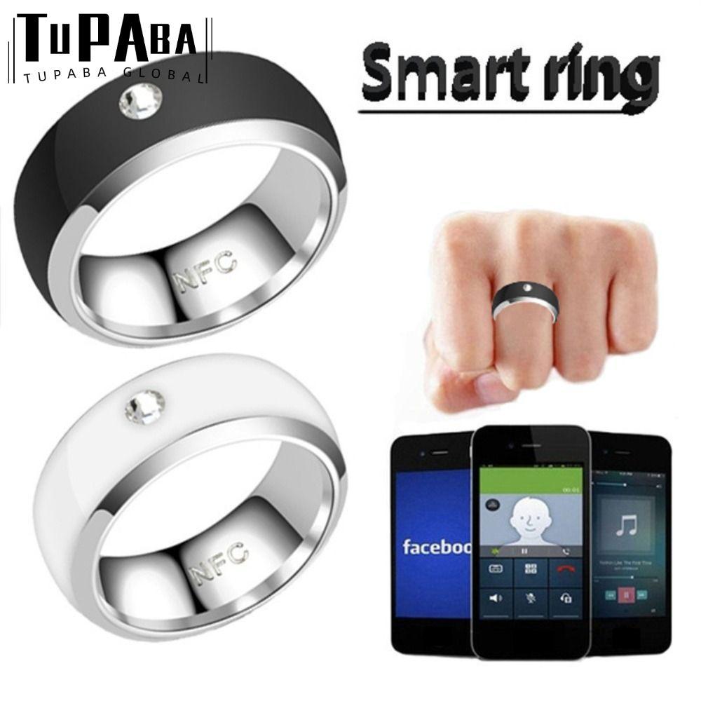 Nhẫn thông minh TUPABA NFC, Nhẫn kỹ thuật số ngón tay bằng thép không gỉ Magic Wear, Thiết kế đặc bi