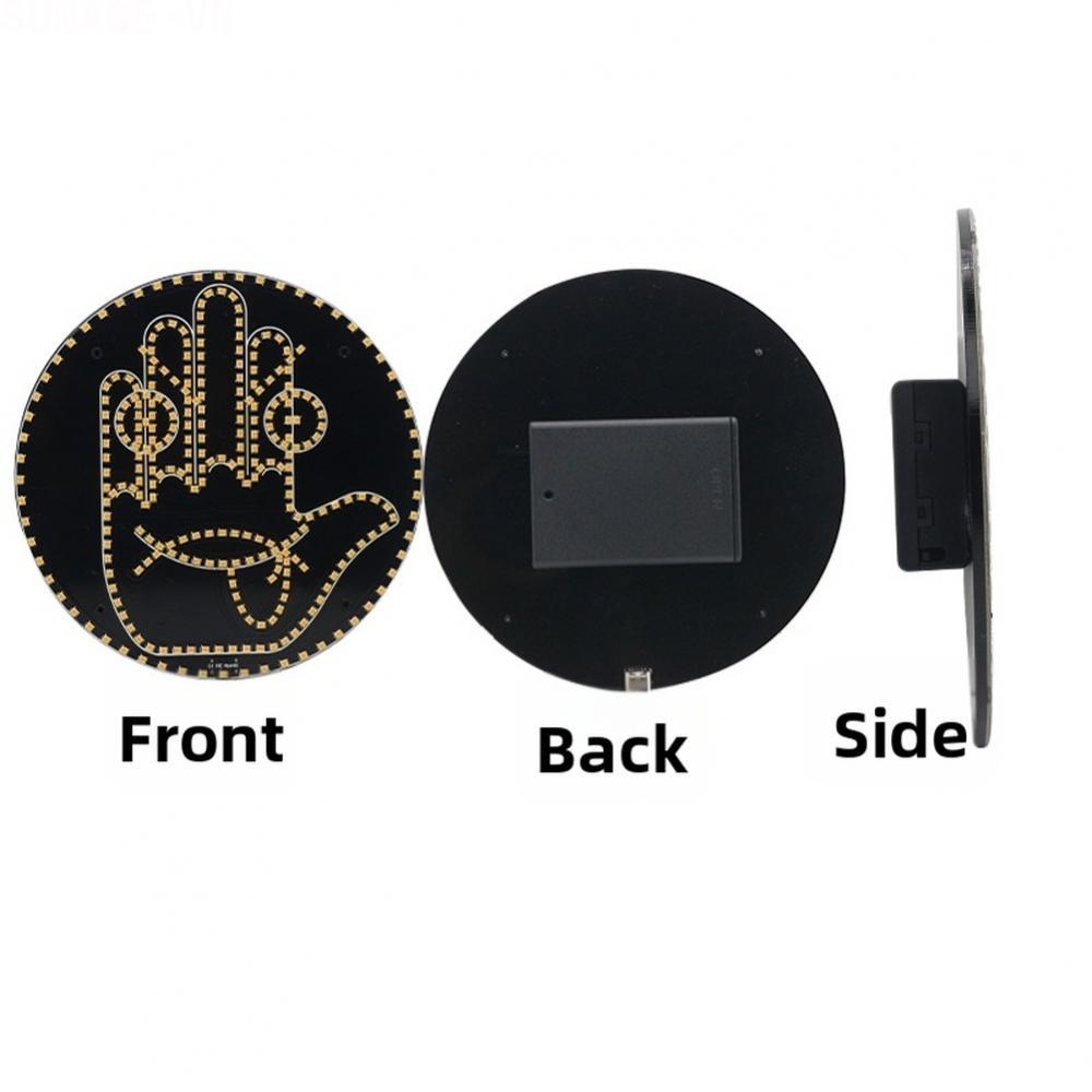 【SUNAGE】Car Gesture Light 14 Expression Modes Wireless Remote Control USB Charging【HOT Fashion】