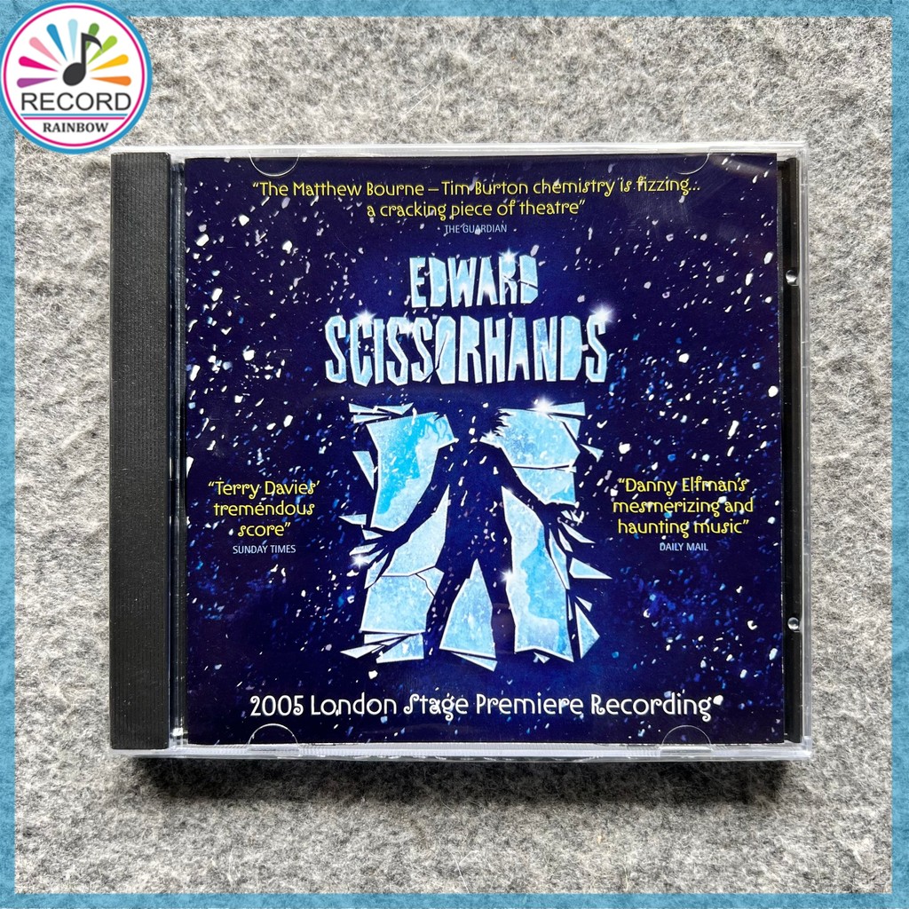 Danny Elfman Terry Davies Edward Scissorhands Original CD Album [Sealed] Brand New 1Z06262