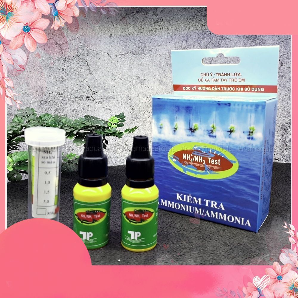Test NH3/ NH4 (thuyphuoc) - Kiểm Tra Nhanh NH3, NH4 Cho Bể Thuỷ Sinh, Cá Cảnh .namaquatic