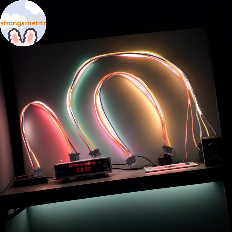 Strongaroetrtr 2 Chiếc Cho DJI O3 Bộ Điều Khiển Chuyến Bay Cắm Trực Tiếp 6P Cáp Kết Nối 10cm / 15cm 