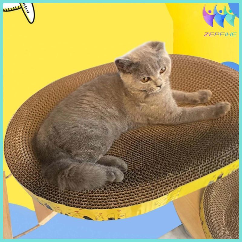 Nio Cat Scratcher Tấm bìa cứng Scratch Pad Cat Scratching Lounge Bed