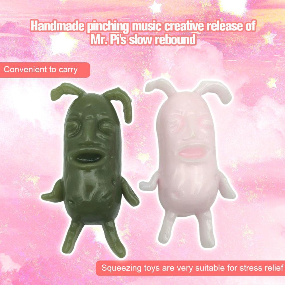 Sáng Tạo Giảm Căng Thẳng Đồ Chơi Chậm Phục Hồi Handmade Plump Boss Nibbles Squishies Bóp Đồ Chơi Vui