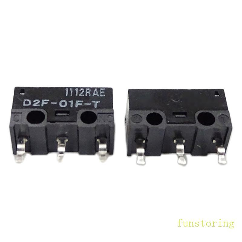 FUN Chính Hãng Chuột Microswitch Micro Button Nhật Bản Chấm Xám D2F-01F-T Switch 10M