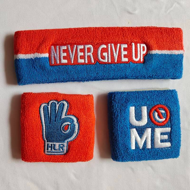 John Serena Fashion Letter Embroidery Running Athletic Wristguards John Serena Fashion Letter Embroi