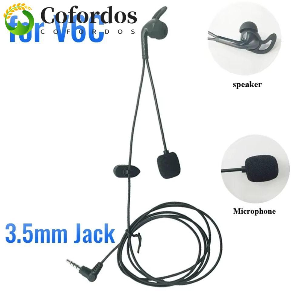 Tai nghe liên lạc trọng tài COFORDOS, Tai nghe trọng tài bóng đá xe máy, Điện tử tiêu dùng 3.5mm Plu
