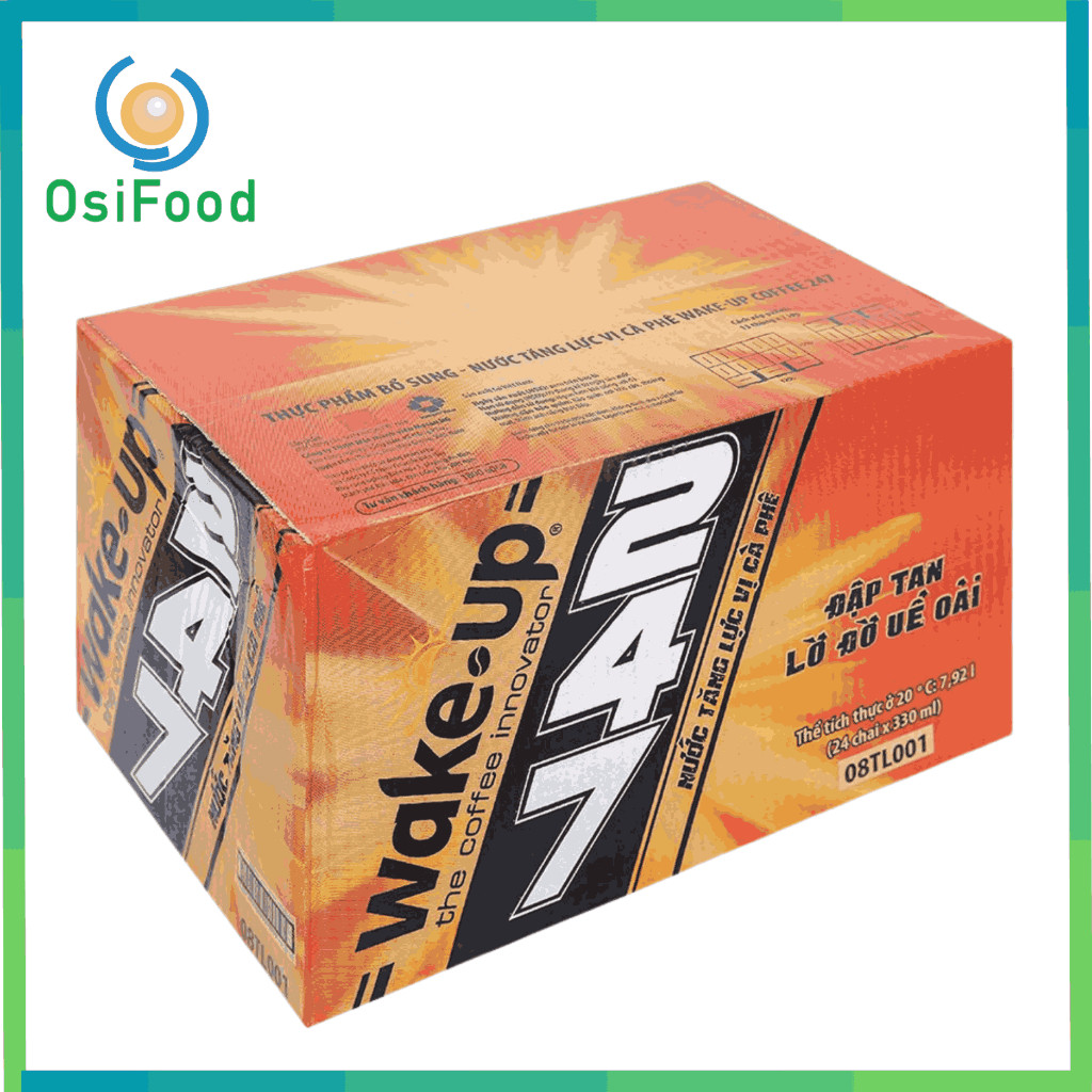 Wake Up 247 330Ml (24 Chai)_Thùng