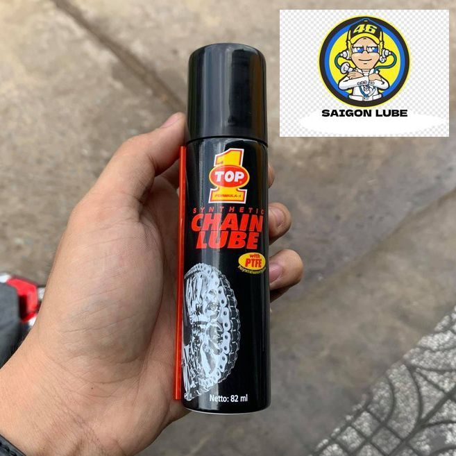 Xịt dưỡng sên Top 1 Chain Lube Wax 82ml - Nhập khẩu Mỹ
