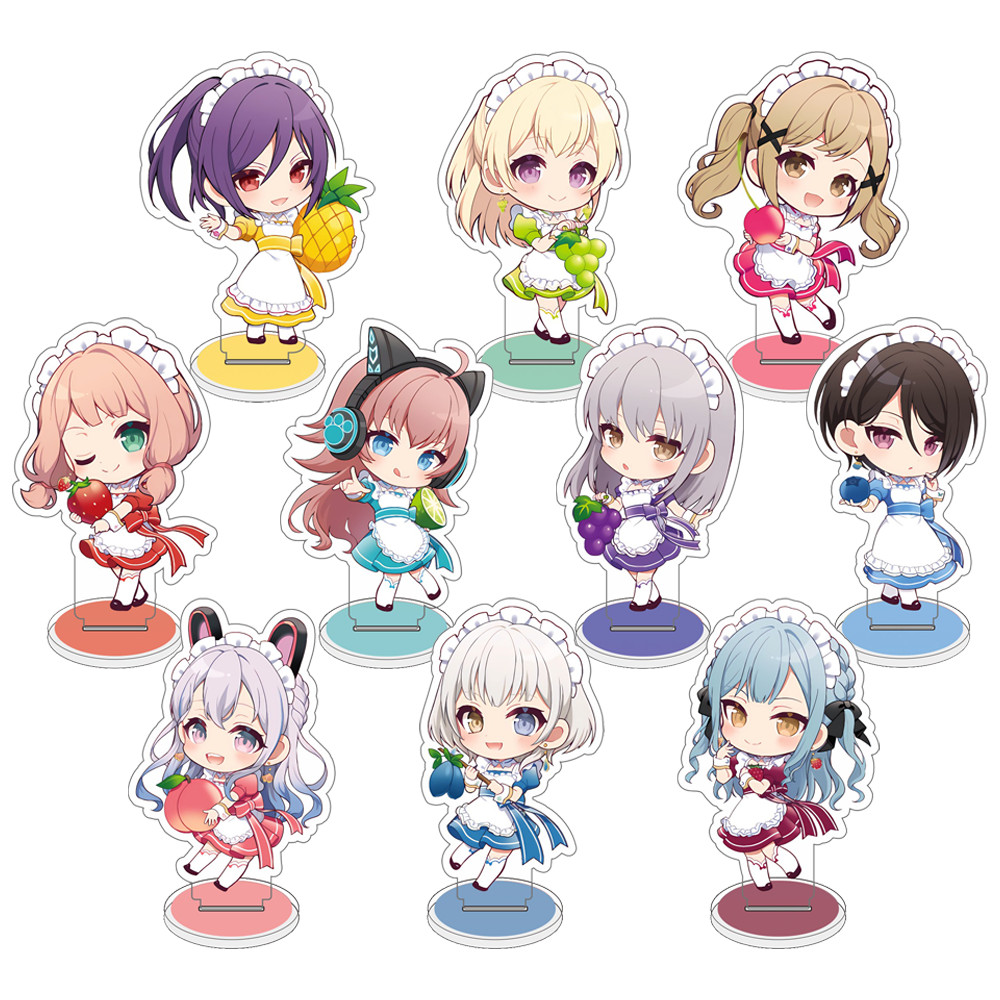 Anime Game BanG Dream Cosplay Acrylic Stands keychains Soyo Anon Mutsumi Sakiko Mashiro Maruya Aya R