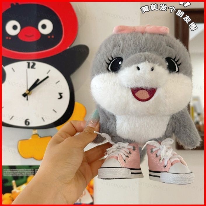 Ý Brainrot Little Shark plushie Búp bê nhồi bông đồ chơi sang trọng cho trẻ em gái