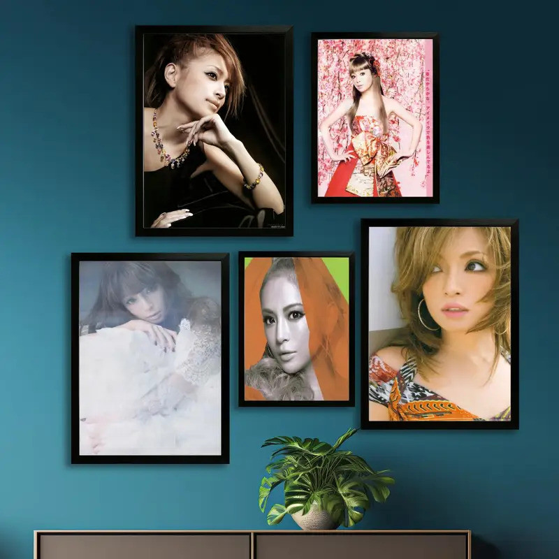 Ayumi Hamasaki Poster In, Nghệ thuật treo tường hiện đại, Phòng khách, Phòng ngủ, Phòng ăn, Quầy Bar