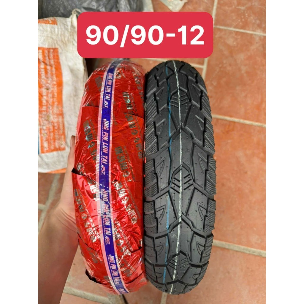 Lốp Xe Điện 90/90-12 6PR Không Săm Loại Tốt - Lốp Xe Điện Hàng Nội Địa Trung Quốc
