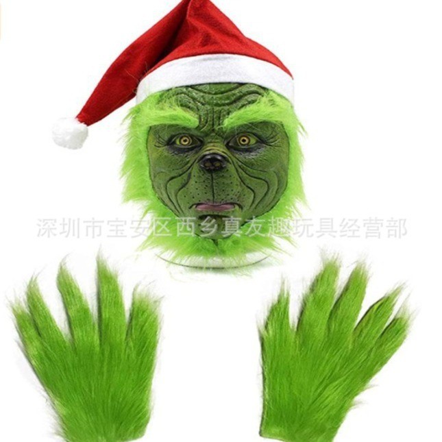 Grinch Grinch Giáng Sinh Quái Vật Xanh Sang Trọng Đồ Chơi Xanh Sang Trọng Búp Bê Búp Bê Búp Bê Búp B