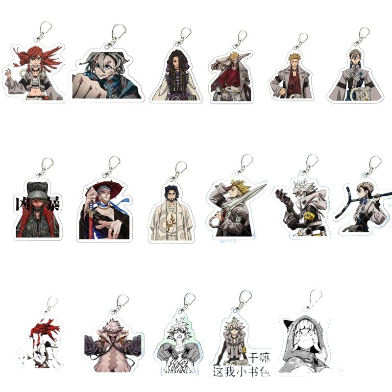 Wholesale Anime Gachiakuta Acrylic Keychain Model Cosplay Characters Ornament Accessories for Gift