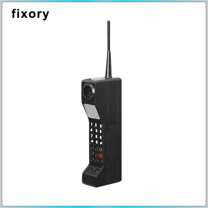 Fixory Phong Cách Vintage Gạch Trang Trí Điện Thoại 80S 90 Mẫu Điện Thoại Di Động Thời Trang Cũ Cho