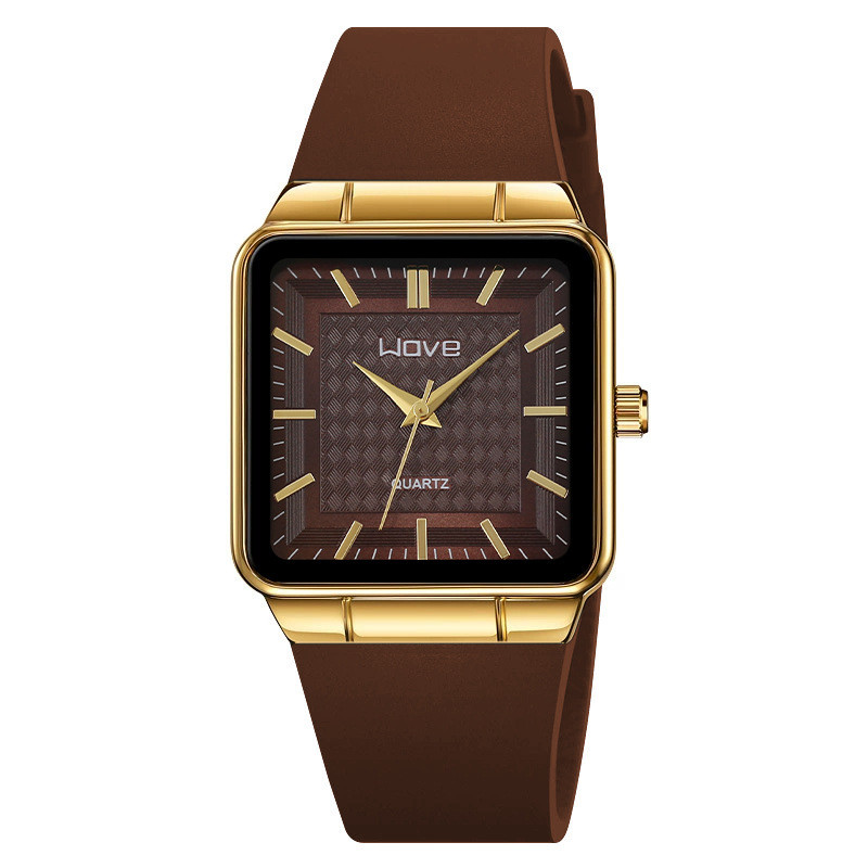 Đồng hồ nam vuông thời trang Đồng hồ nam Đồng hồ thạch anh đơn giản Đồng hồ đeo tay nam Bán chạy tại nhà máy Bán buôn trực tiếp Daigou