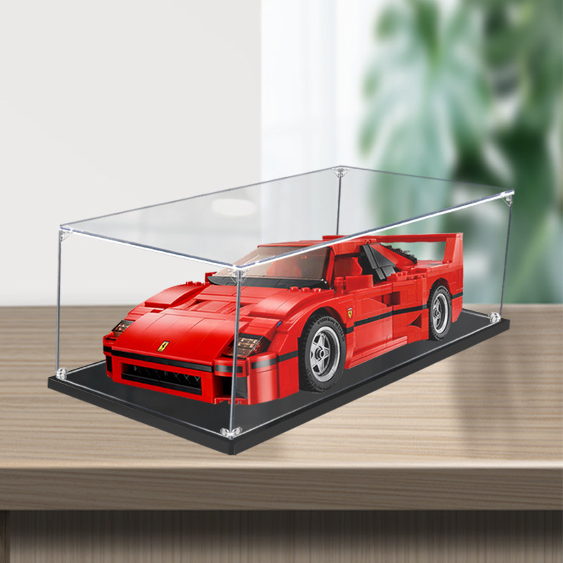 [Hộp trưng bày acrylic] Hộp trưng bày acrylic Vỏ kính trong suốt Thích hợp cho LEGO LEGO Ferrari F40