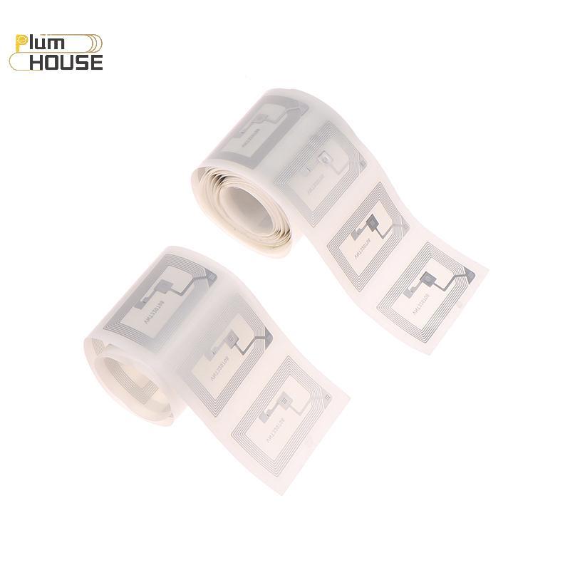PlumHOUSE 10 / 20 / 100 Chiếc NFC Chip Ntag213 Stier Wet Inlay 13.56 MHz Thẻ Nhãn RFID 213 Chống In 