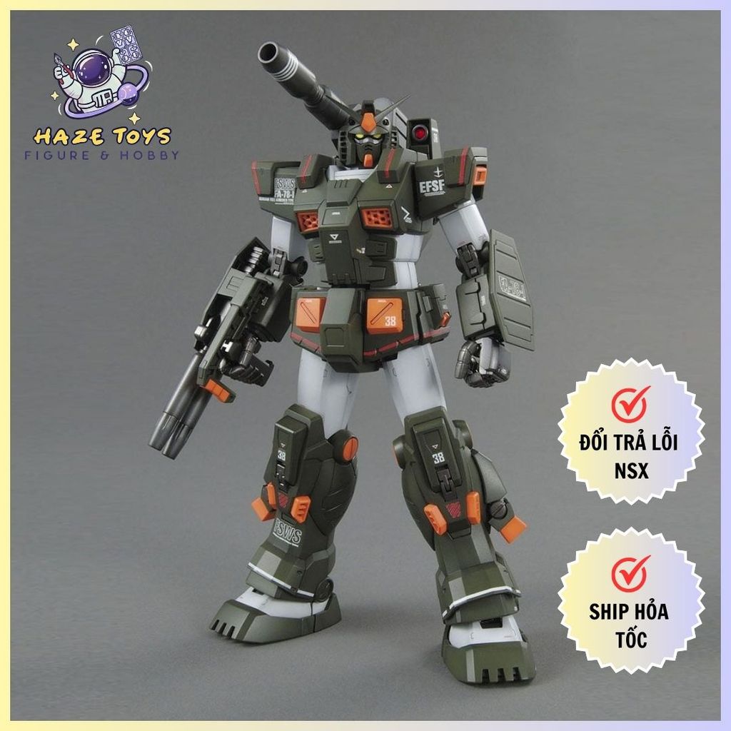Mô hình lắp ráp Gundam Bandai MG FA-78-1 Full Armor 1/100 Mobile Suit Gundam MSV