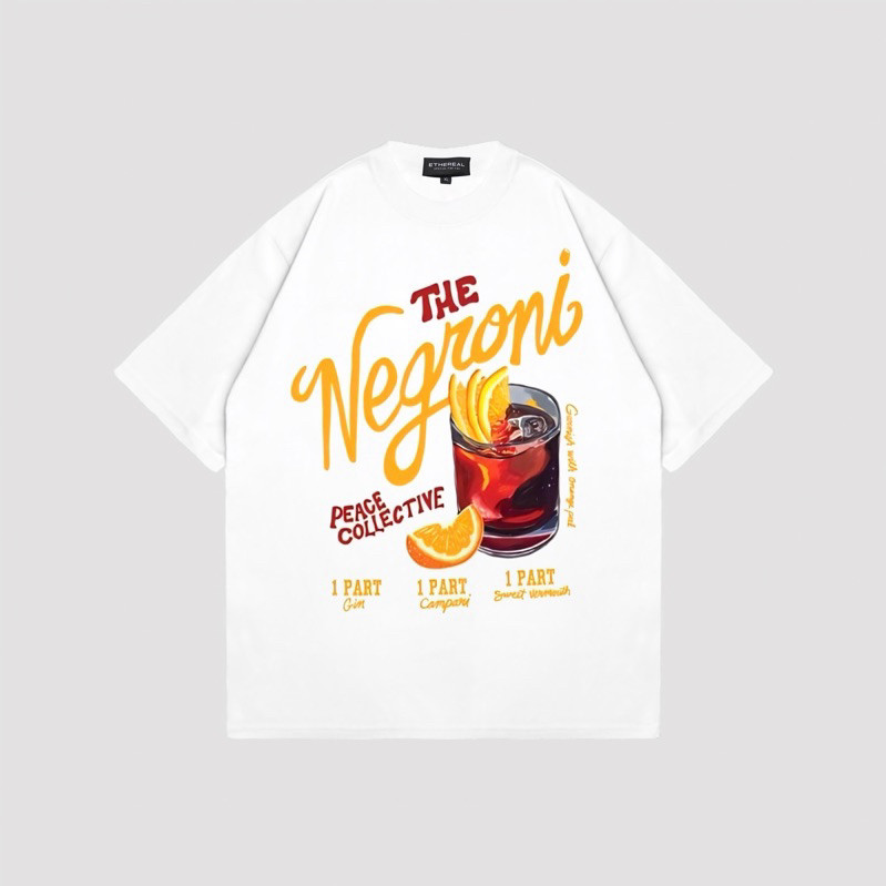 ETHEREAL - Tshirt Oversized Pria Wanita Distro Negroni