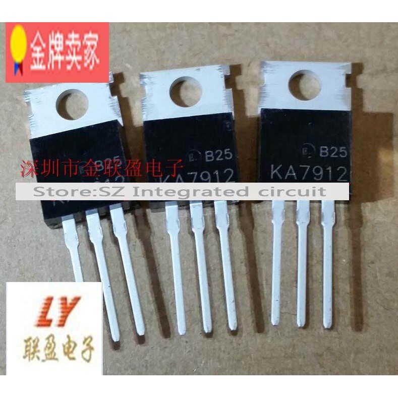 10 Cái / lốc Transistor KA7912 TO-220 Mới nguyên bản