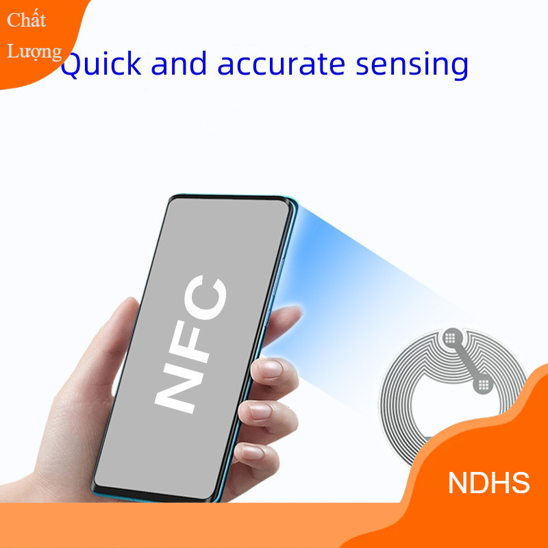 10–30 Chip NFC NTag215/213 – Tem NFC Test Chống Giả, Lập Trình Check Nguồn Gốc
