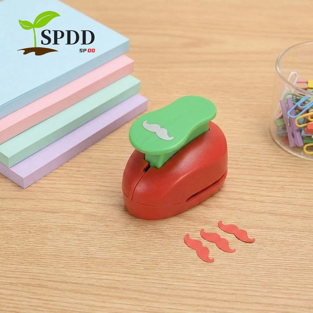 SPDD Stamp Border Punch, Stamp Shape Cut Craft Butterfly Knot Embosser Machine, Diy Handmade Chất Li