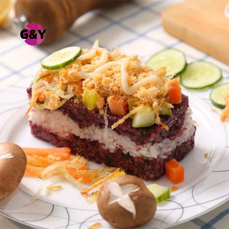 G & Y No Sti Musubi Maker Press With Small Rice Paddle, Sushi Making Kit Onigiri Mold Luncheon Meat 