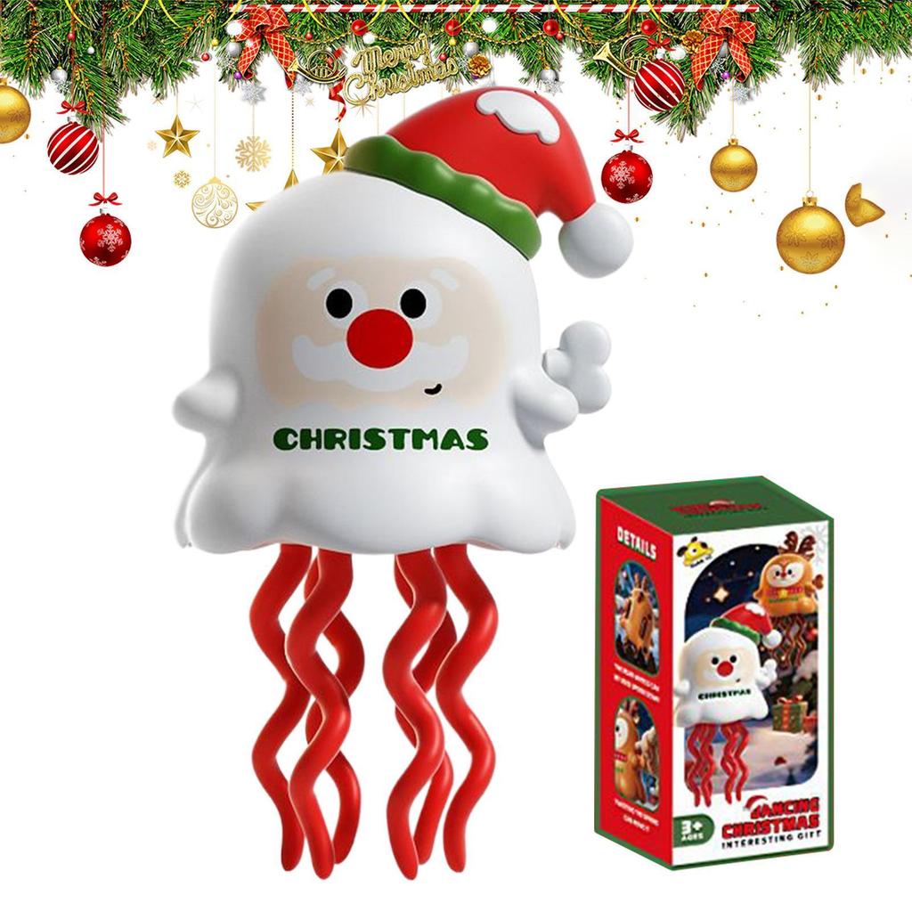 Dancing Crawling Octopus Toy Interactive Christmas Octopus Wind Up Auto Electric Dancing Toy for Bed