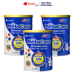Sữa Bột MetaCare - Bé Tăng Cân Khoẻ Mạnh, Tăng Cường Đề Kháng, Phát Triển Chiều Cao