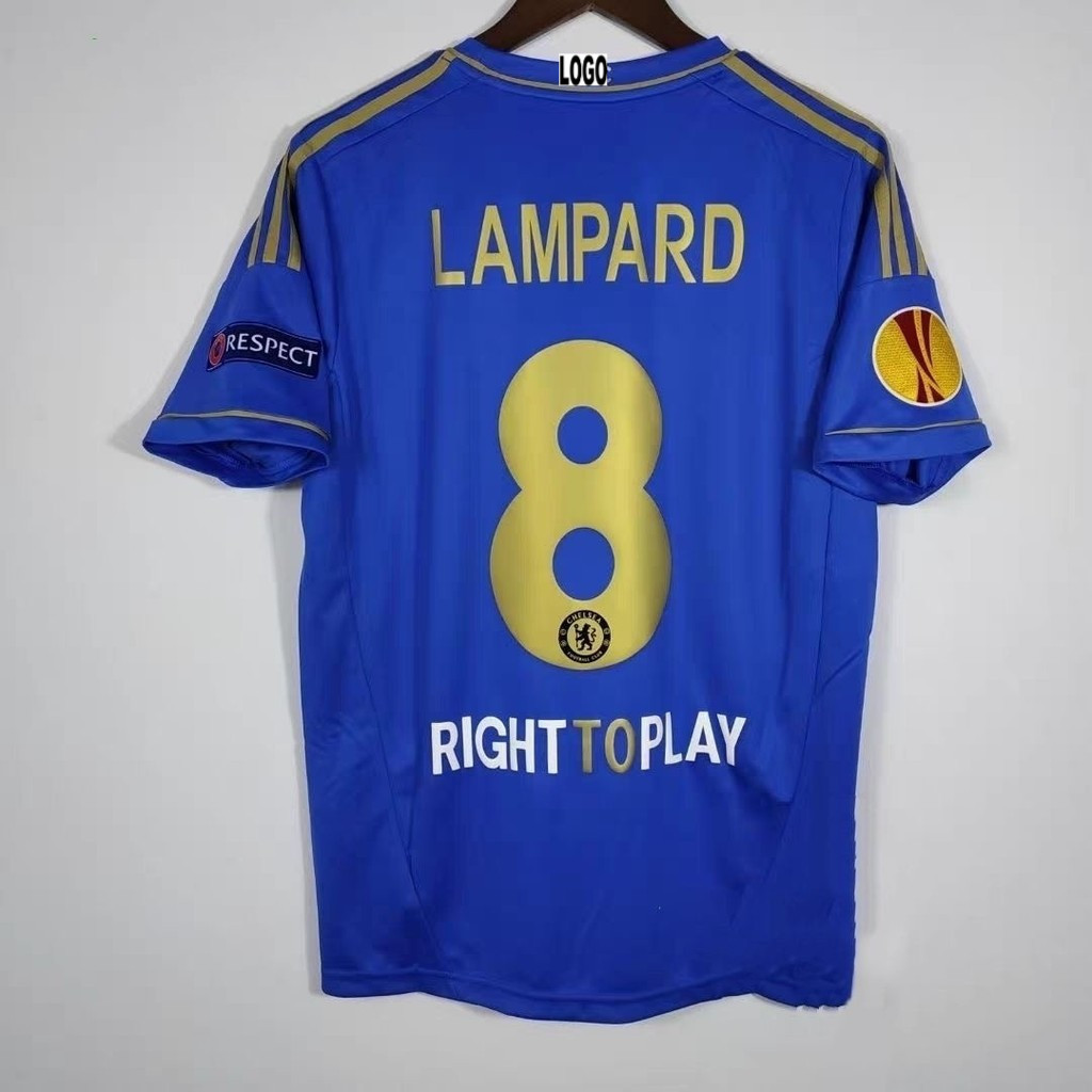 Áo Bóng Đá Retro 2012/13 Stamford Bridge - Áo Sân Nhà Đèn Torres, Có Thể Tùy Chỉnh