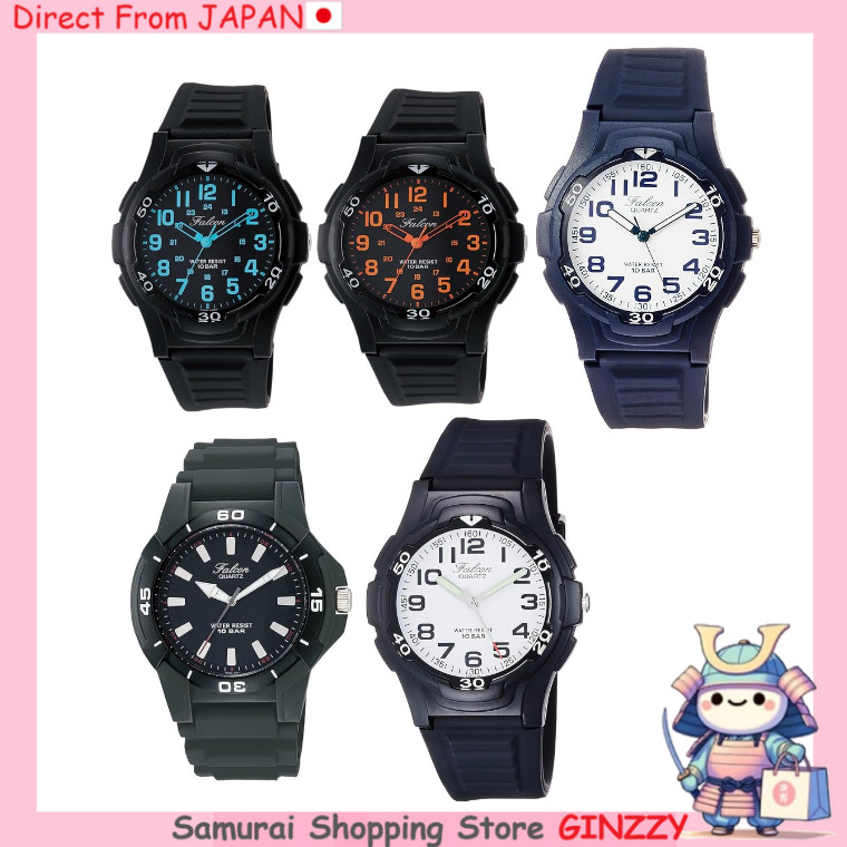 Đồng Hồ Citizen Q&Q Kim Analog Chống Nước 10ATM Dây Urethane Nam VS18 / VP84 / Q596 Nhật Bản