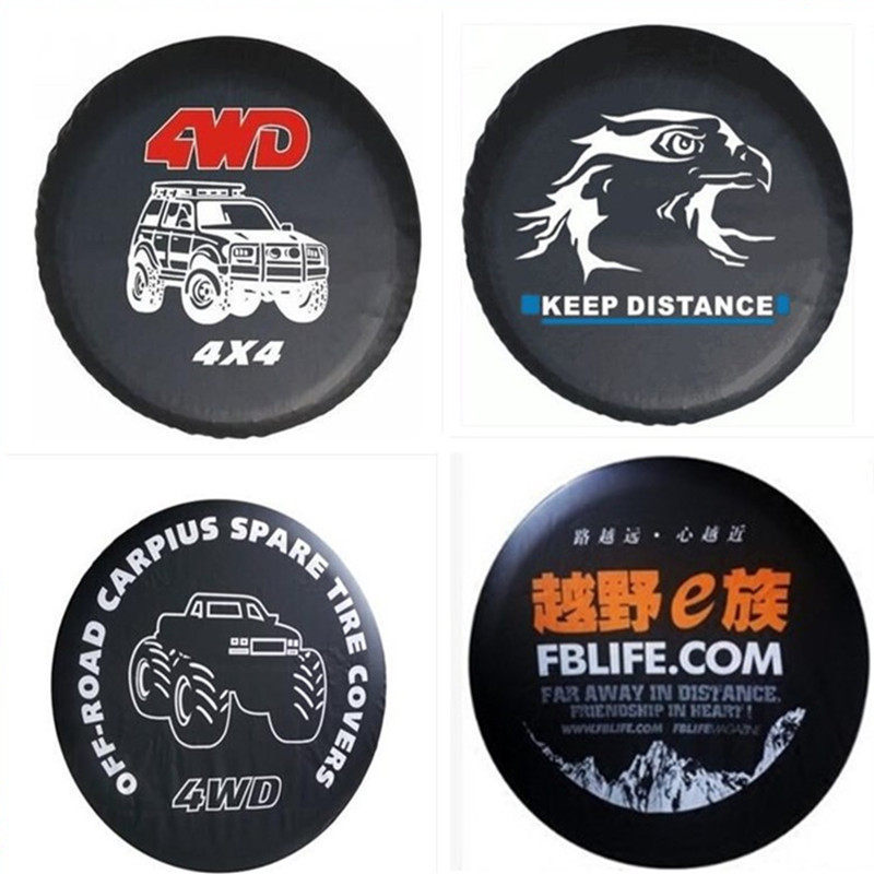 Xe Đen King Kong Bắc Kinh bj40L Ruihu Mitsubishi Ford BJ40 Sửa Đổi Vỏ Bảo Vệ Lốp Dự Phòng